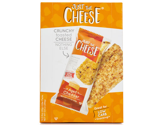 Just The Cheese Crunchy Toasted Cheese Snack Bars